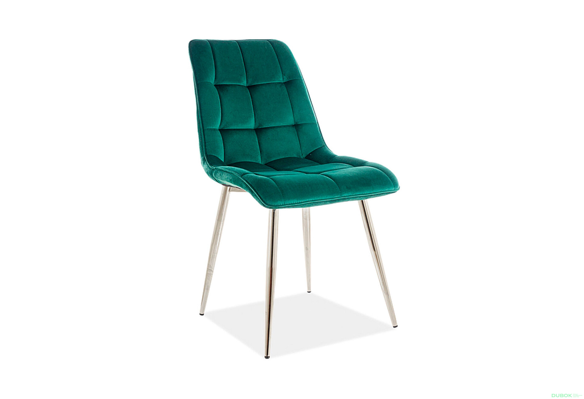 Obrázek 2 - Židle Chic Chom Velvet zelený Bluvel 78