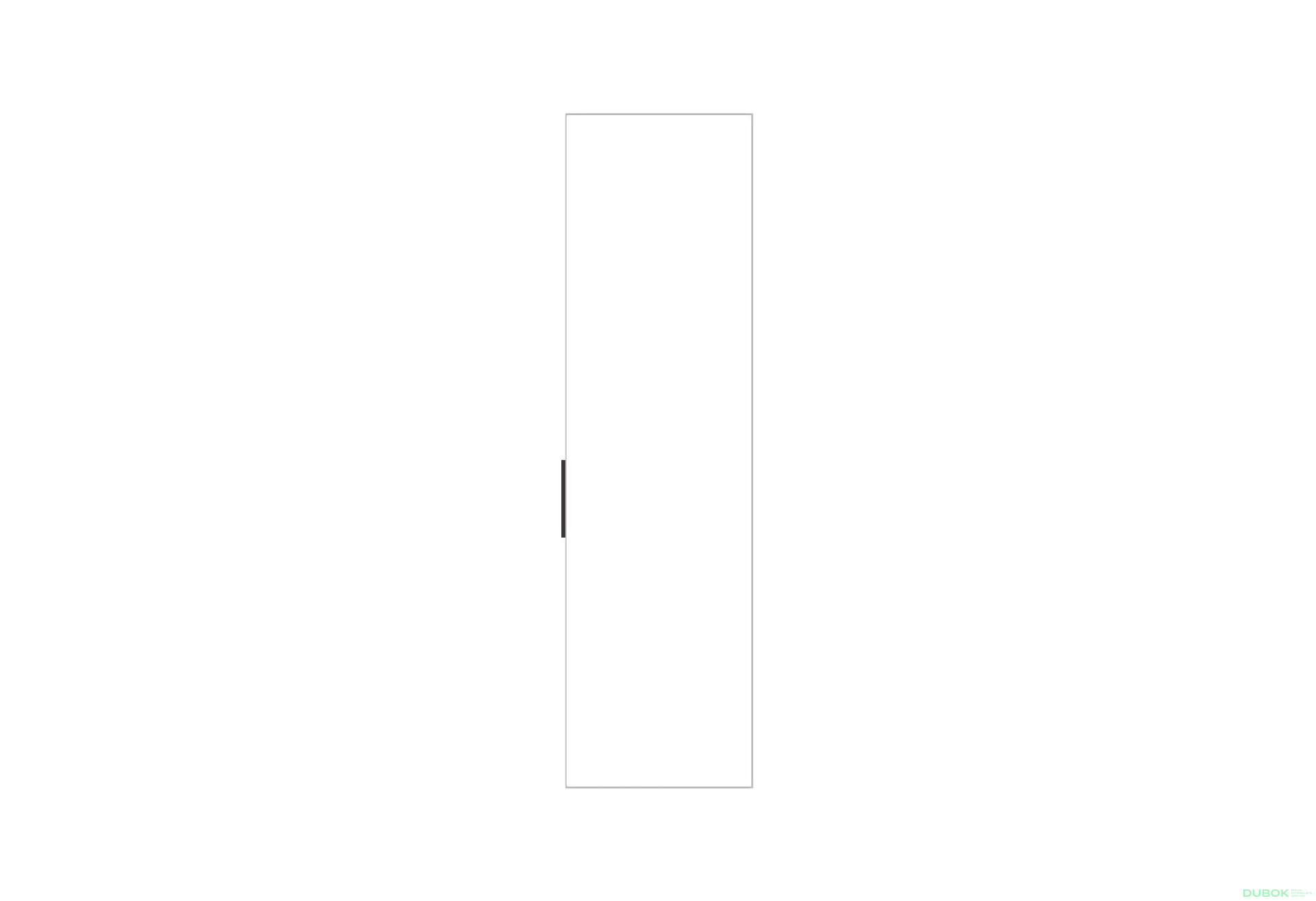 Obrázek 1 - Fasáda F-500x2015 bílý BL Módulní skříň Modus