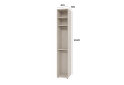 Obrázek 2 - Korpus modul 2 (h-2400*400) kašmír Space