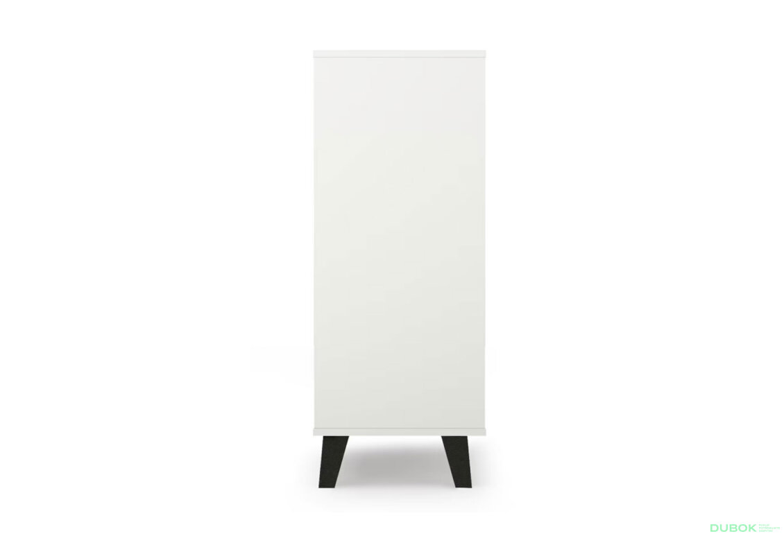 Obrázek 5 - Komoda Borg 4s/70 bílá / kašmír