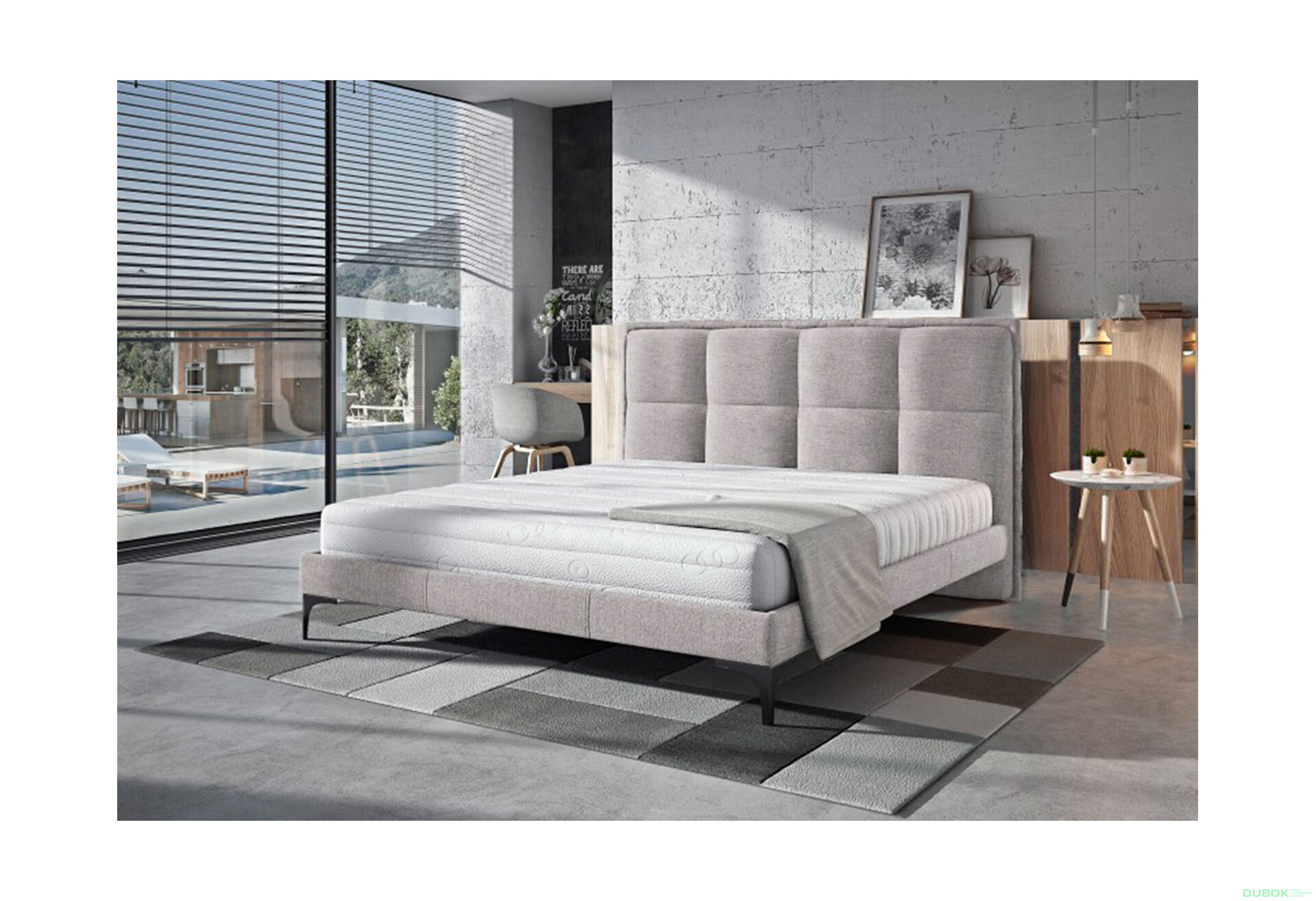 Obrázek 2 - Postel Ariana 160x200 Solid 84 Davis
