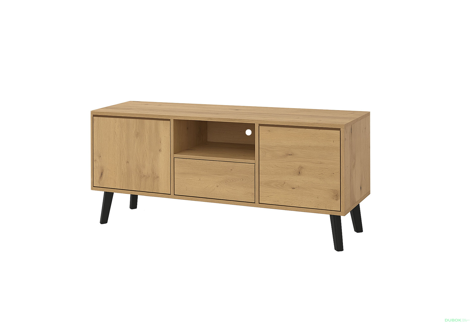 Obrázek 1 - TV stolek 2D1S Borg dub artisan (P)