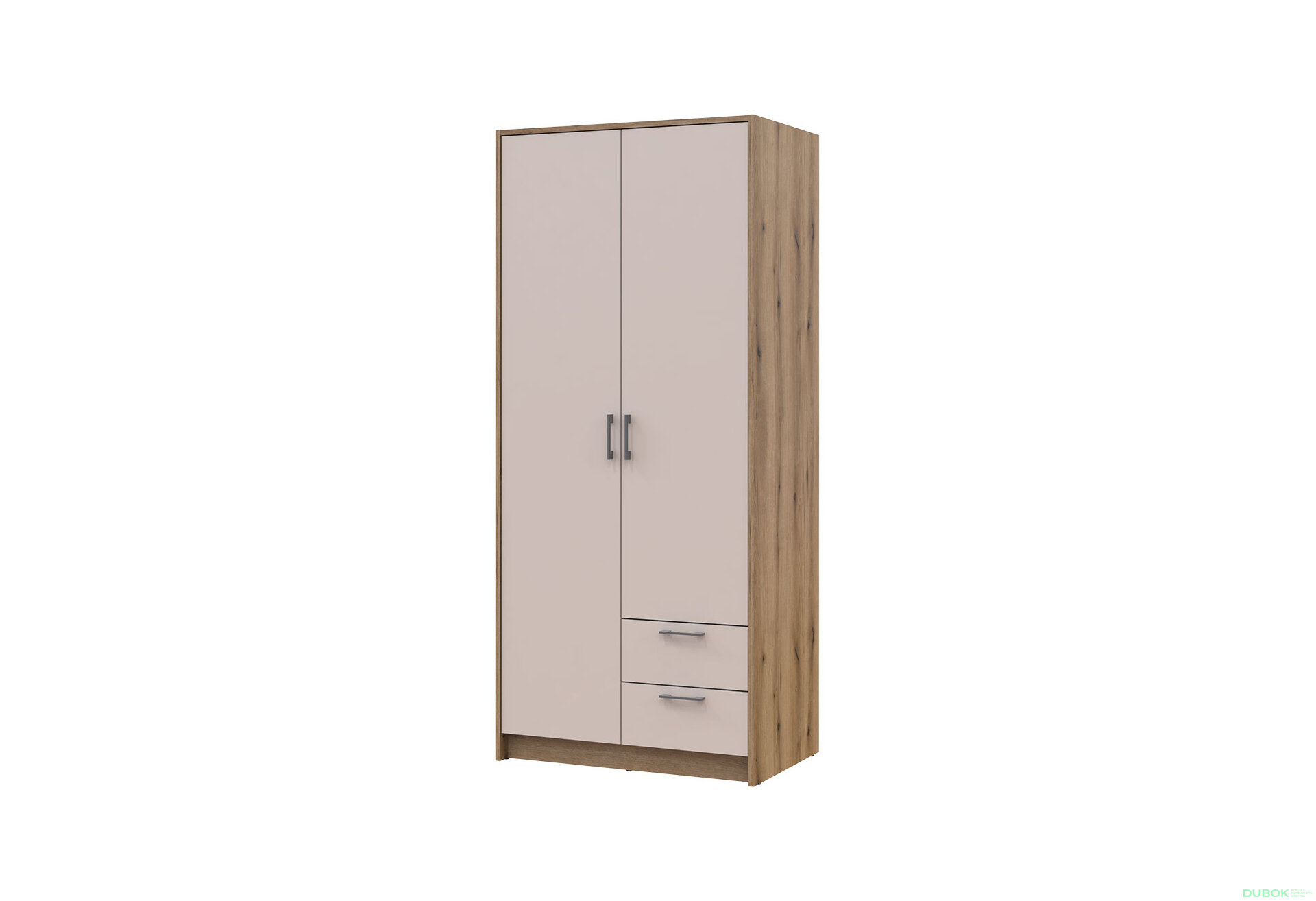 Obrázek 1 - Skříň Rondi 2D dub artisan / kašmír 82x52x195