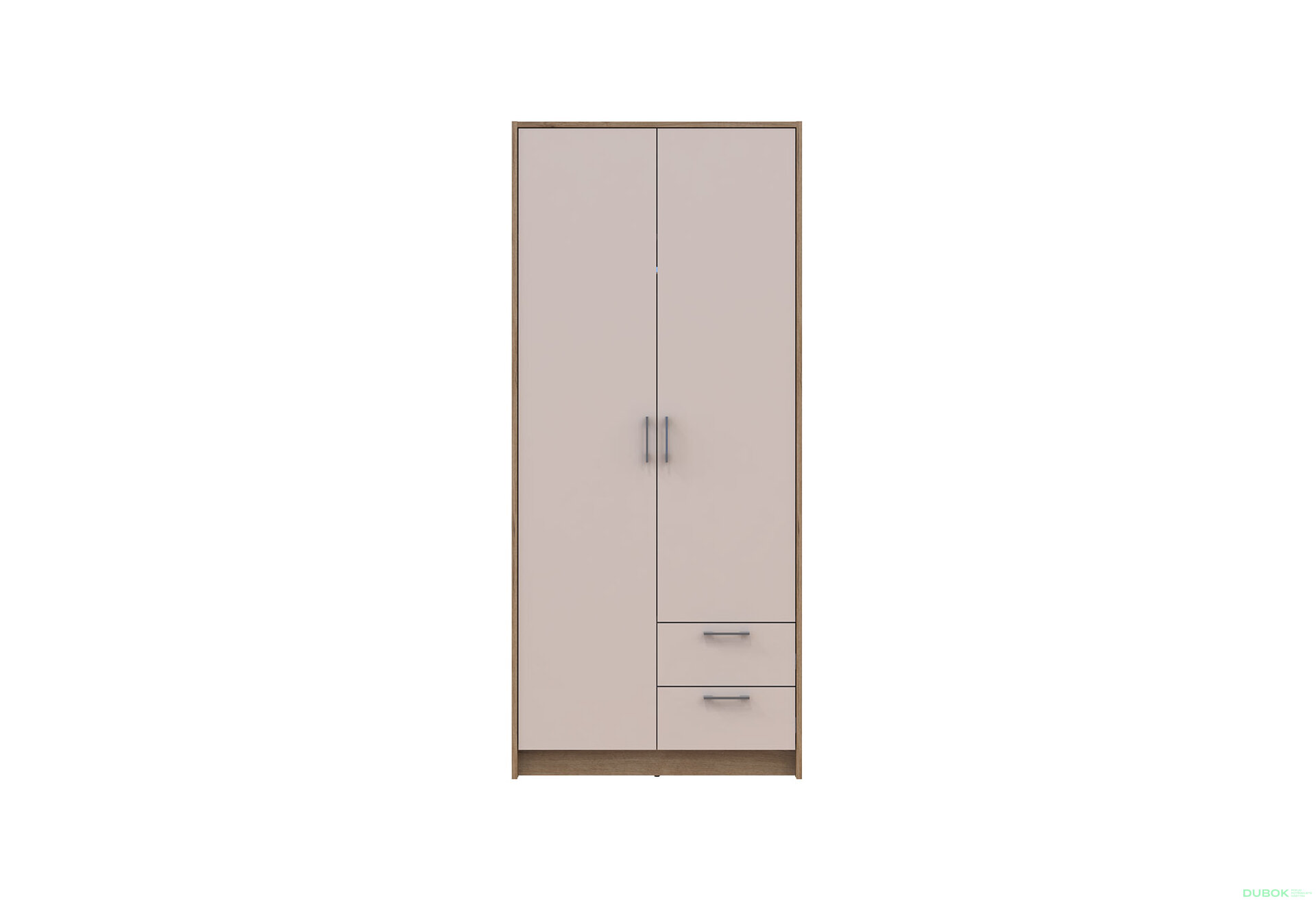 Obrázek 3 - Skříň Rondi 2D dub artisan / kašmír 82x52x195