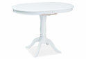 Obrázek 2 - Stůl Dello 100(129)x70 MDF / dřevo, bílý