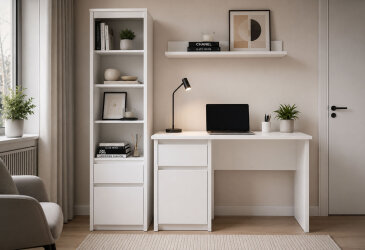 Kancelářská sestava 1.8 m bílá Erden
