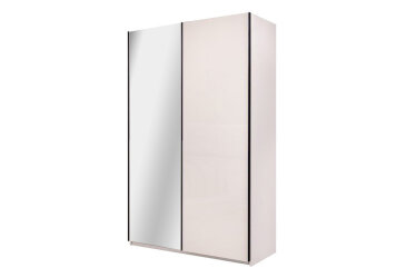 Skříň s posuvnými dveřmi 1.5х2.4m (Dveře kašmírový lesk/Zrcadlo) Lori