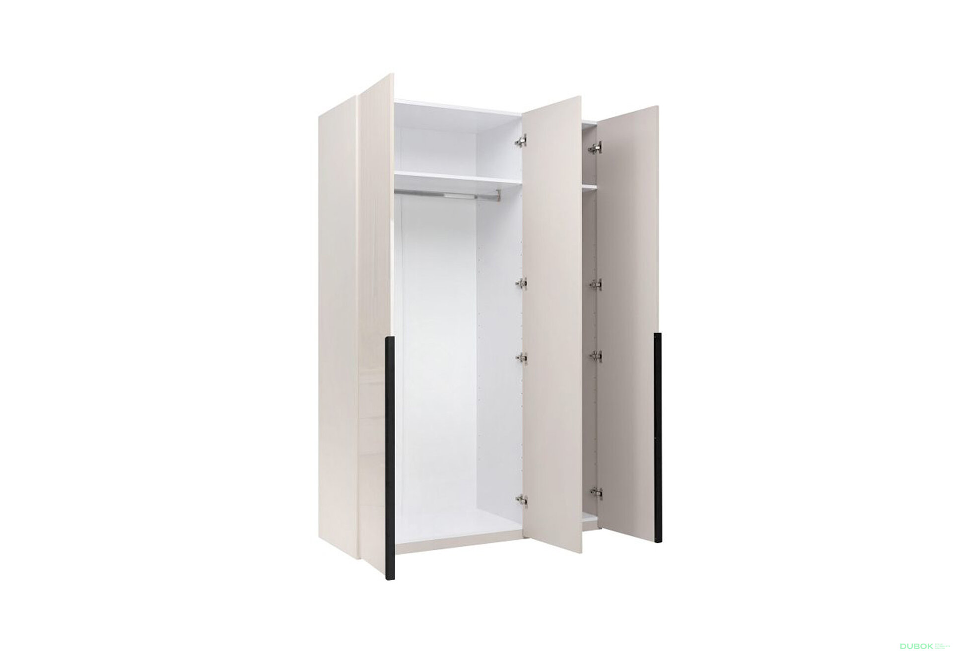 Obrázek 2 - Skříň 3D se zrcadlem, kašmírový lesk Lori