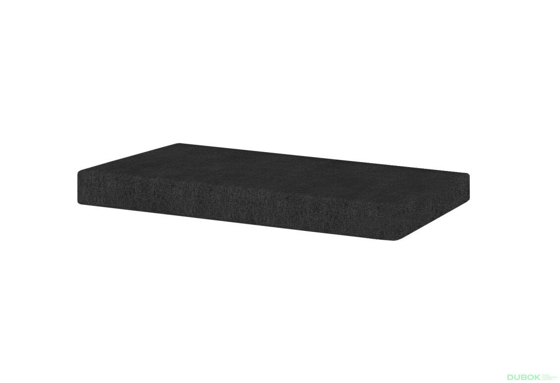 Obrázek 3927 - Předsíňová sestava Nelly grafit / lamella artisan + Polštářek Nelly