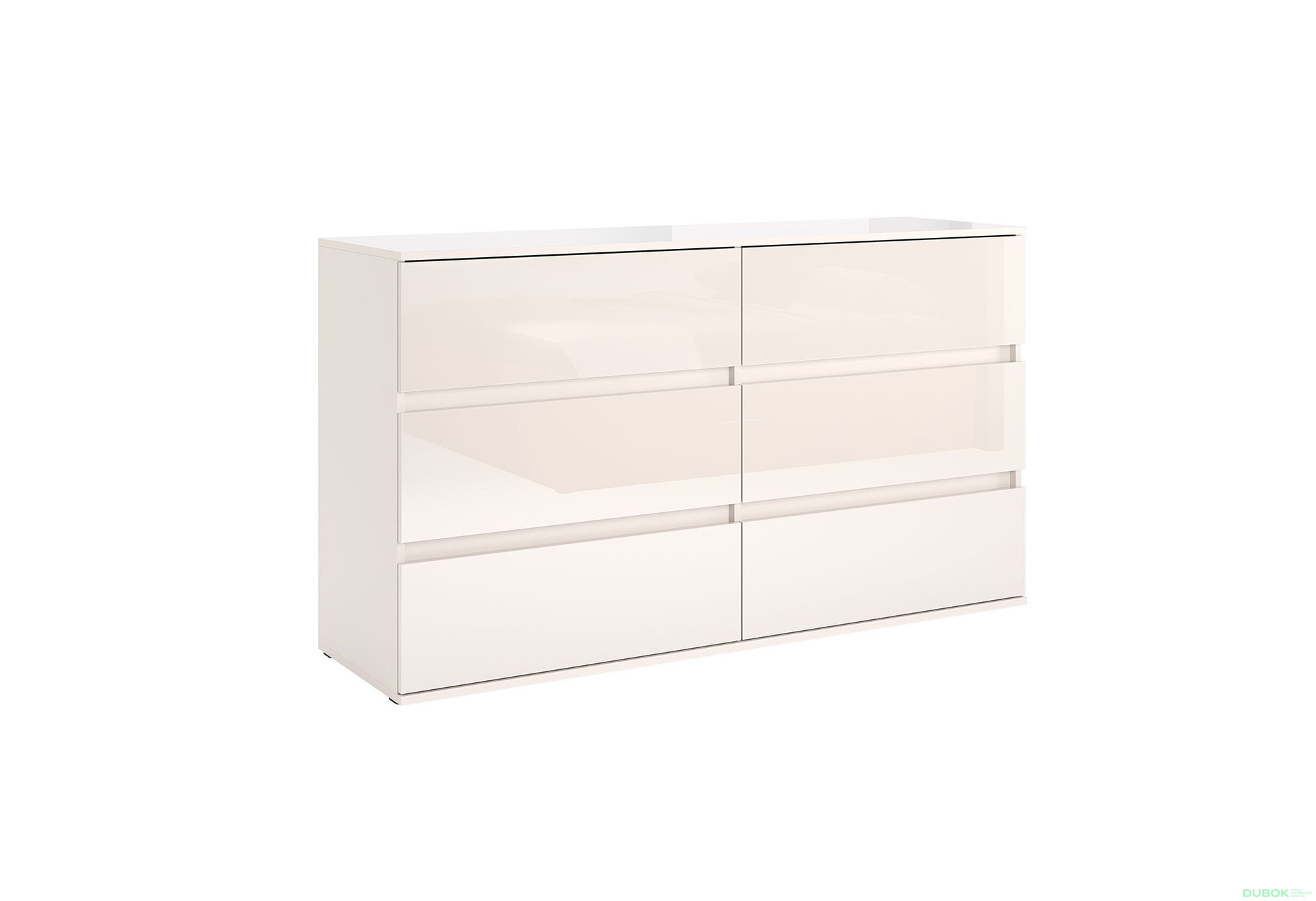 Obrázek 3 - Komoda 6š, kašmírový lesk Lily