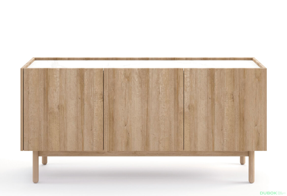 Obrázek 2 - Komoda K144/68 riviéra / mramor bianco Boho