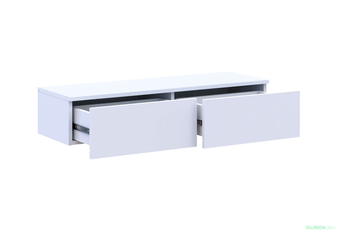 Obrázek 7 - Toaletní stolek Levía bílý 2š 100x32x22