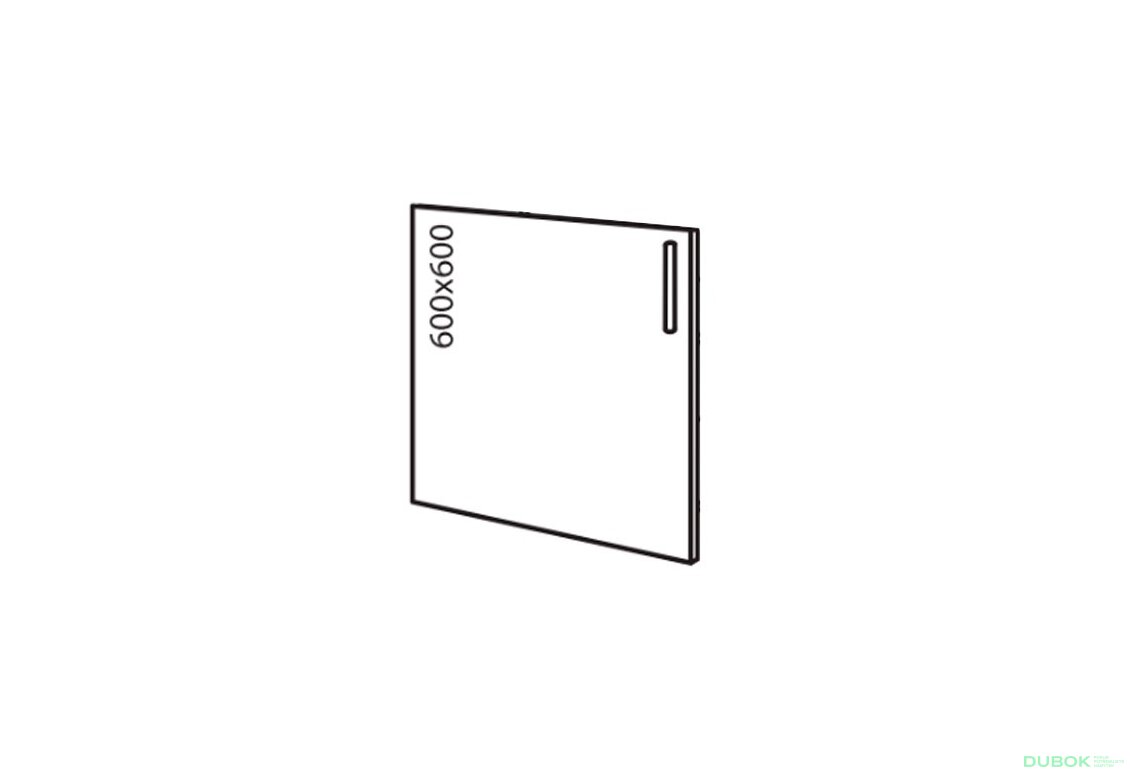 Fasáda f 600*600 MoDa MoDa Mat Lux / MoDa Matt Luxe