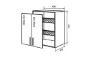 Obrázek 1 - V7 Sušák 2D 60 MóDa Lux / MoDa Luxe