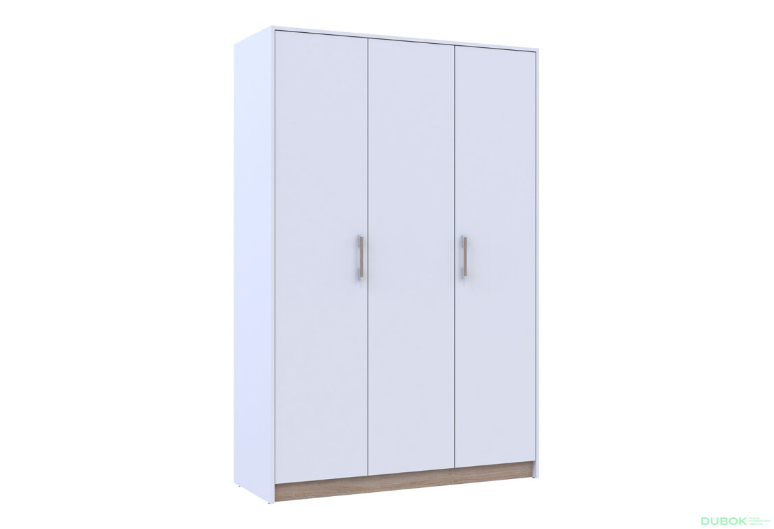 Obrázek 4 - Skříň Austin 3 LTD 135 cm, bílá