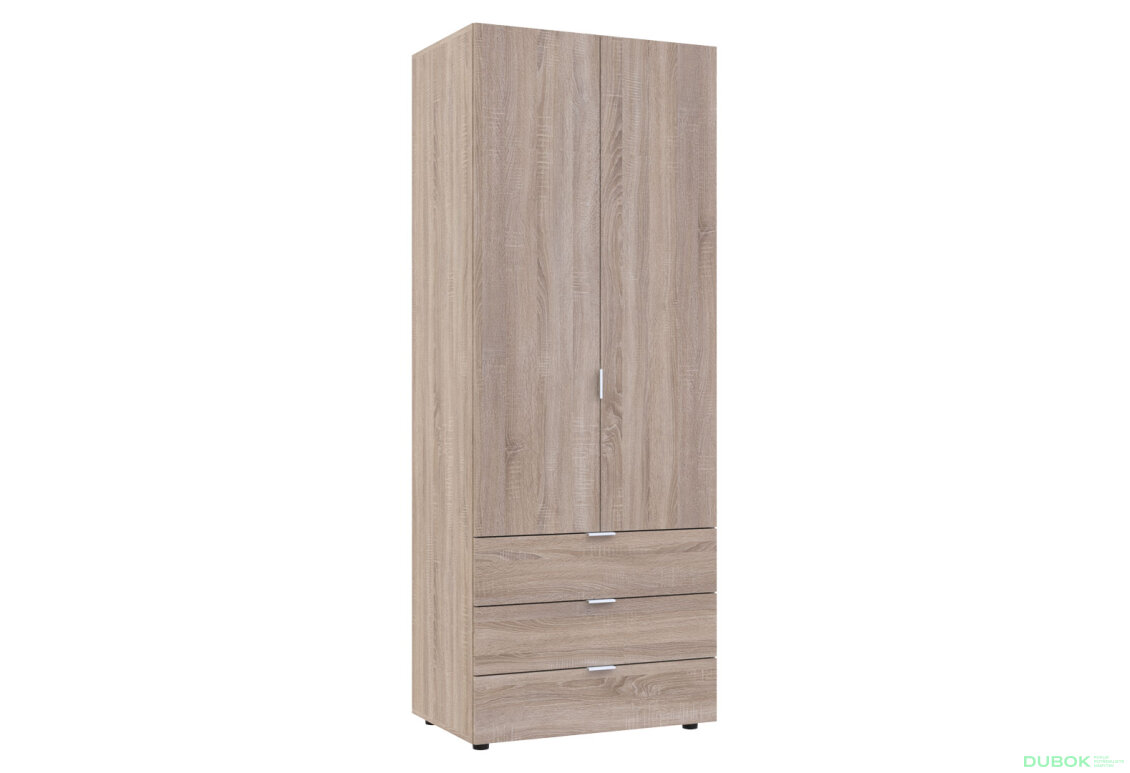 Obrázek 2 - Skříň dvoudveřová Gelar 77.5 cm Dub sonoma
