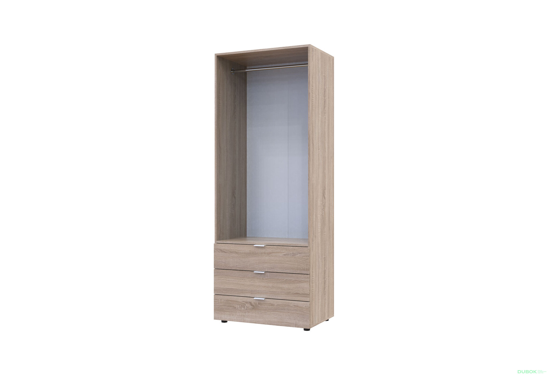 Obrázek 3 - Skříň dvoudveřová Gelar 77.5 cm Dub sonoma