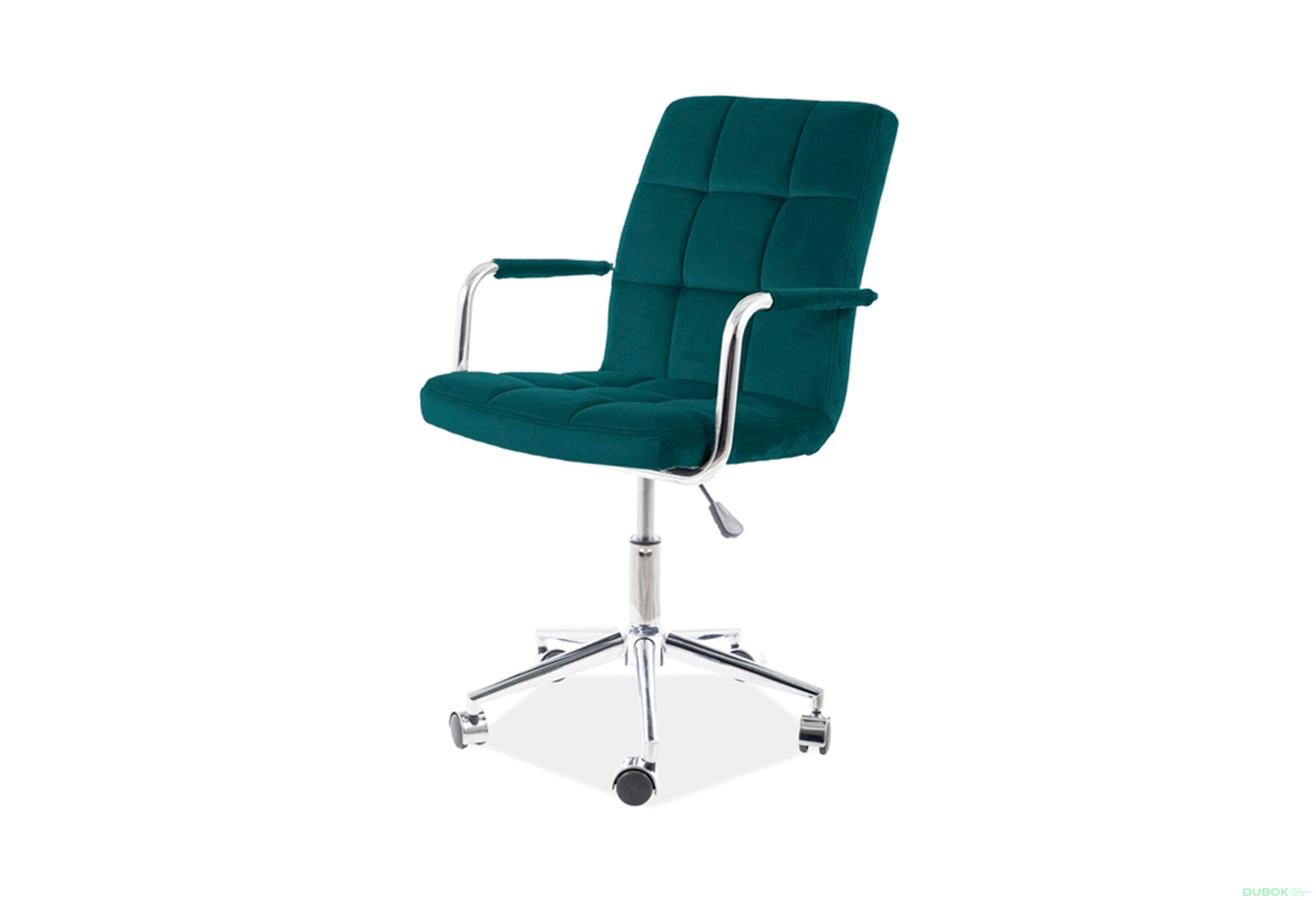Obrázek 1 - Otočné křeslo Q-022 Velvet, zelený Bluvel 78
