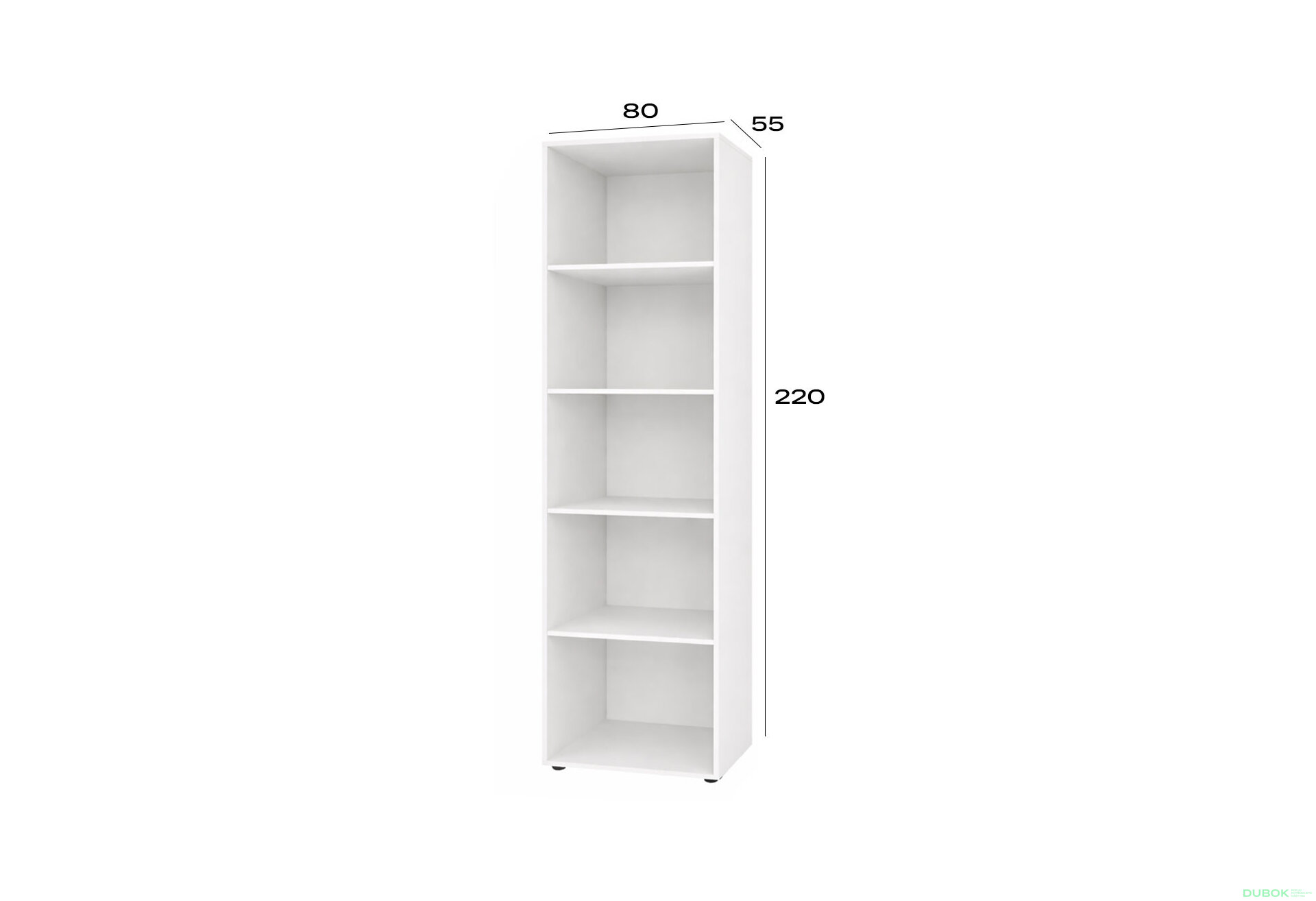 Obrázek 2 - Korpus modul 3 (h-2200*800) nymphaea alba Space
