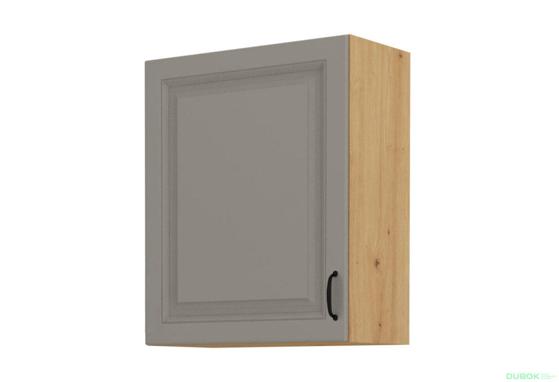 Obrázek 4117 - Kuchyňská sestava 1.2x2.4 m Stilo dub artisan / clay grey