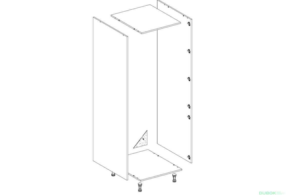 Korpus P 60 L