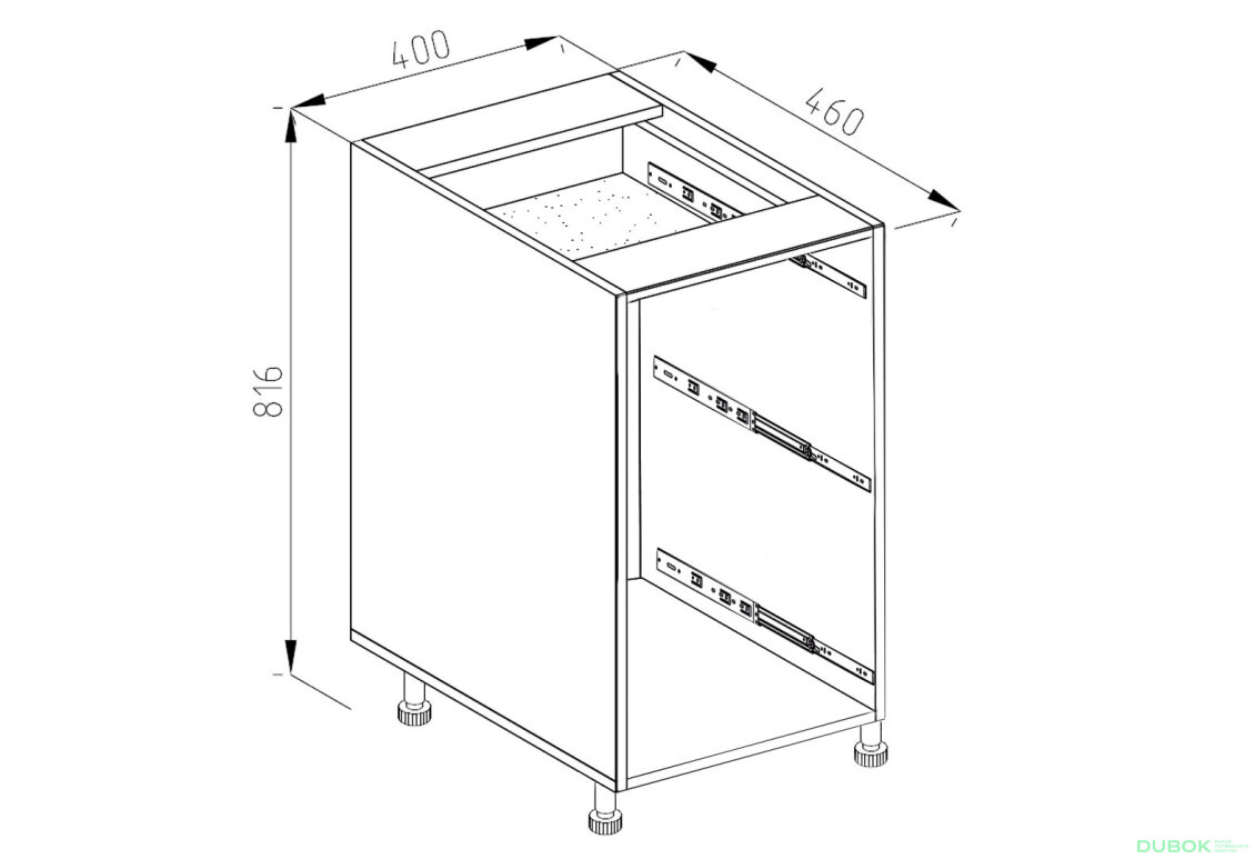 Korpus N 40 Š LUX