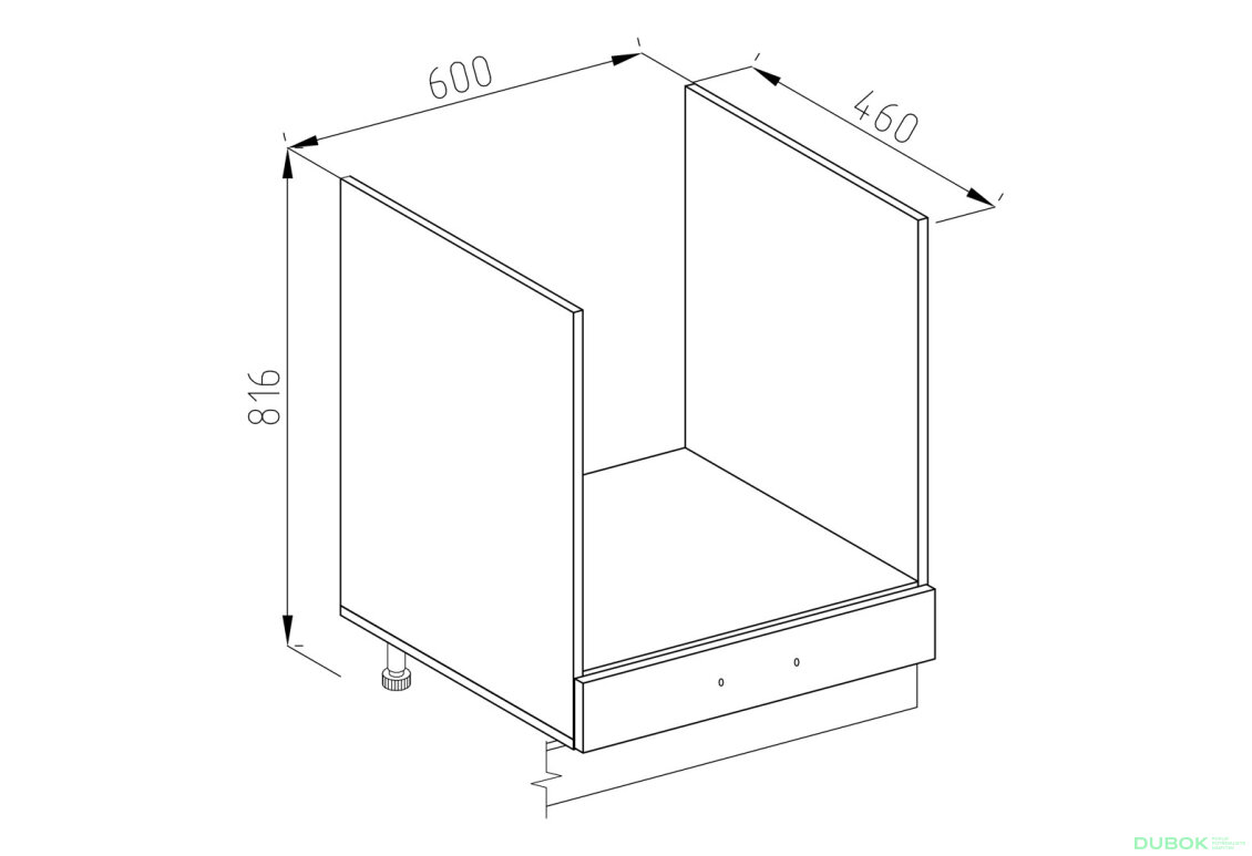 Korpus N 60 D LUX