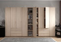 Obrázek 3 - Skříň osmidveřová s regálem Gelar 348.2 cm Dub sonoma