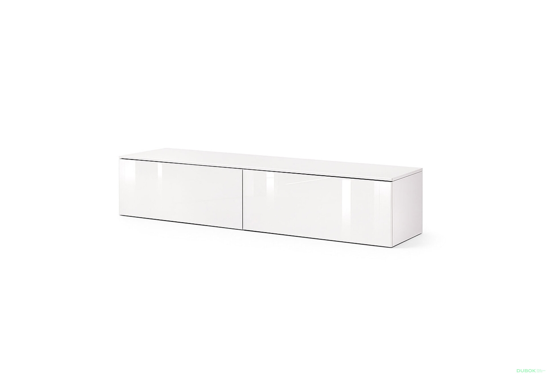Obrázek 1 - TV stolek 1,75 lesklá bílá Legs Box