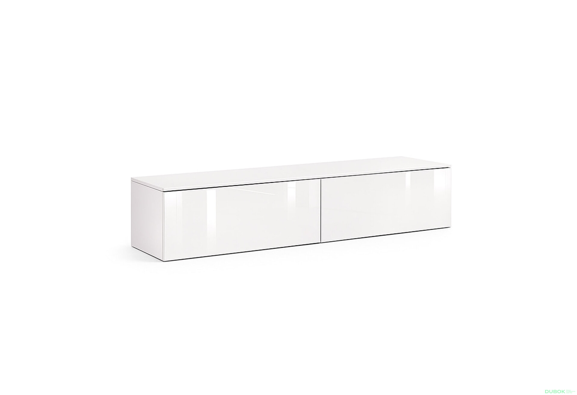Obrázek 3 - TV stolek 1,75 lesklá bílá Legs Box