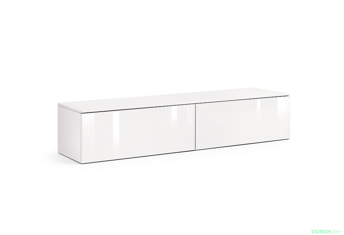 Obrázek 3 - TV stolek 1,75 lesklá bílá Legs Box