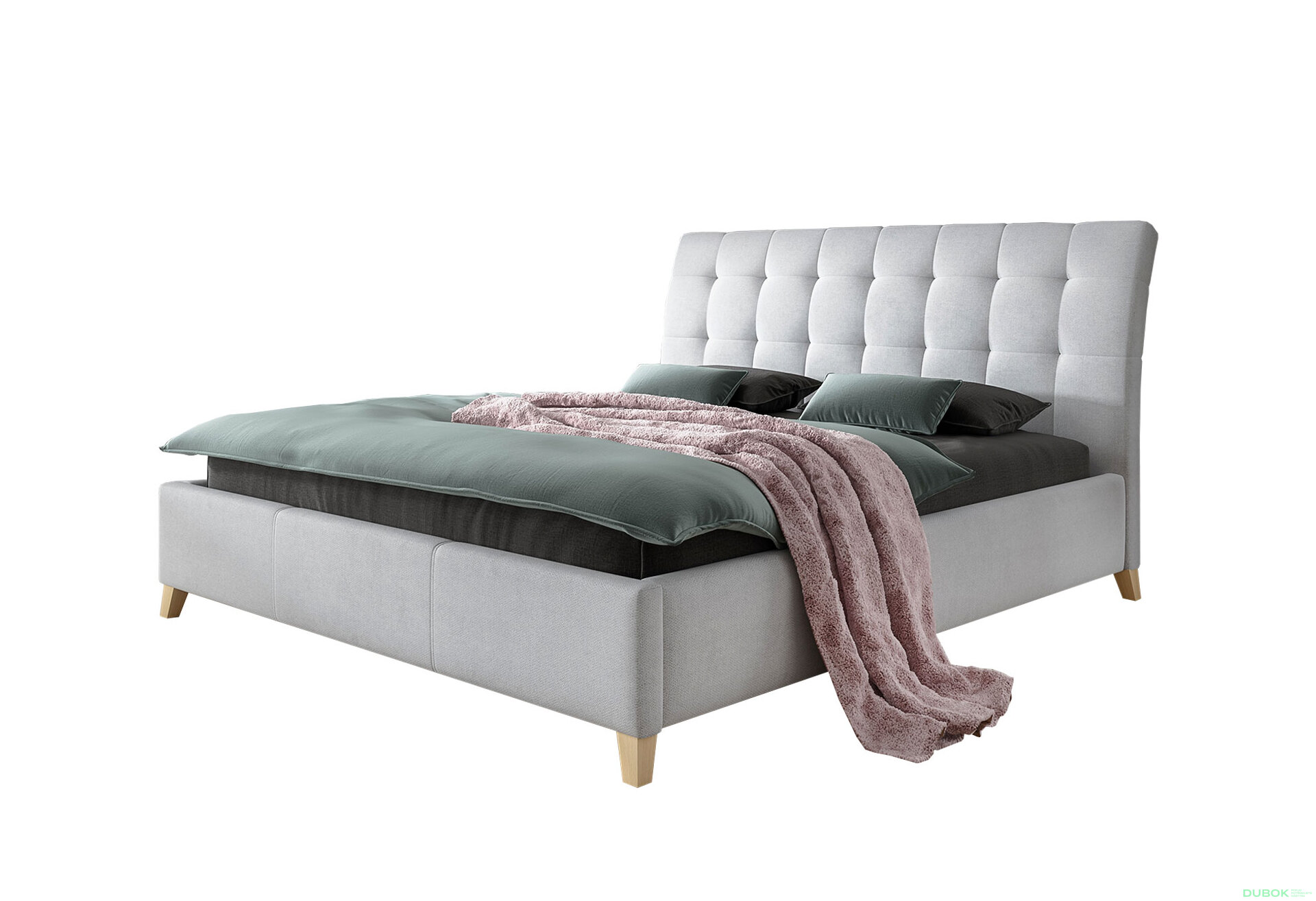 Obrázek 1 - Postel Verona 160x200 Solid 80 Davis E10 Buk