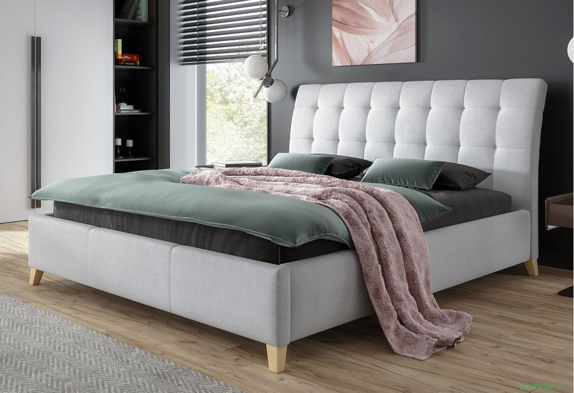 Obrázek 3 - Postel Verona 160x200 Solid 80 Davis E10 Buk