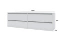 Obrázek 3 - TV stolek 520/1600/2x2Z nymfea alba Idea