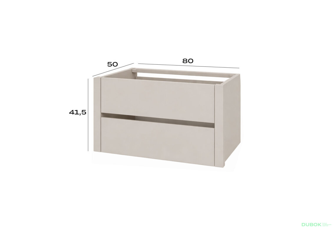 Obrázek 2 - Blok zásuvek Space 800 kašmír