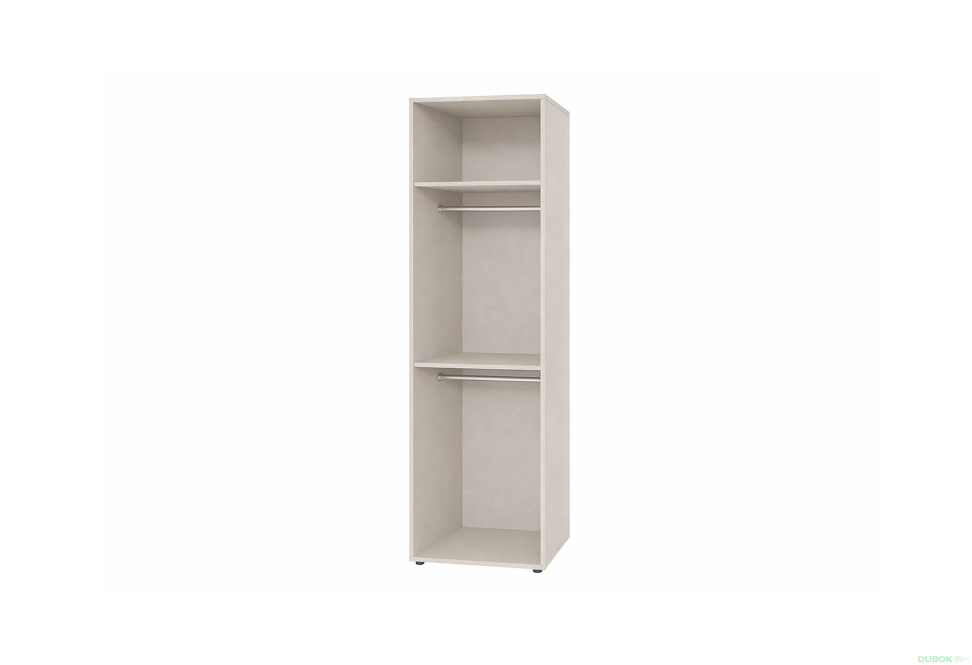 Obrázek 18632 - Skříň 4D s policemi 180 cm kašmír Space