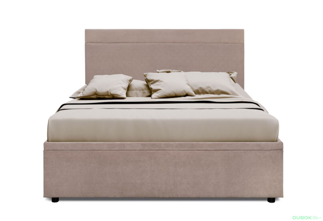 Obrázek 3 - Postel Fro Pik 160x200 s roštem, úložným prostorem Mono 233, béž