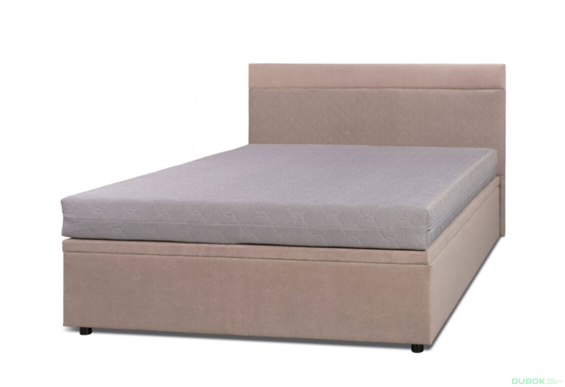 Obrázek 9 - Postel Fro Pik 160x200 s roštem, úložným prostorem Mono 233, béž