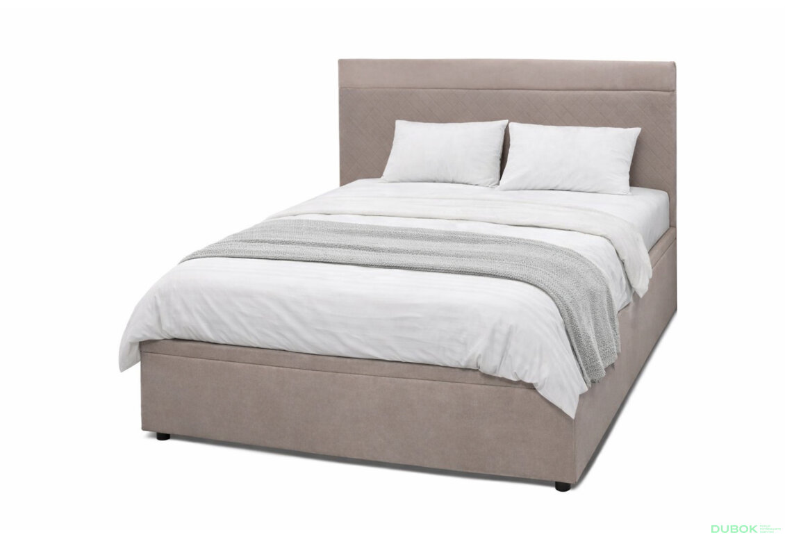 Postel Fro Pik 160x200 s roštem, úložným prostorem Mono 233, béž