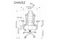 Obrázek 12 - Otočné křeslo Chavez černý
