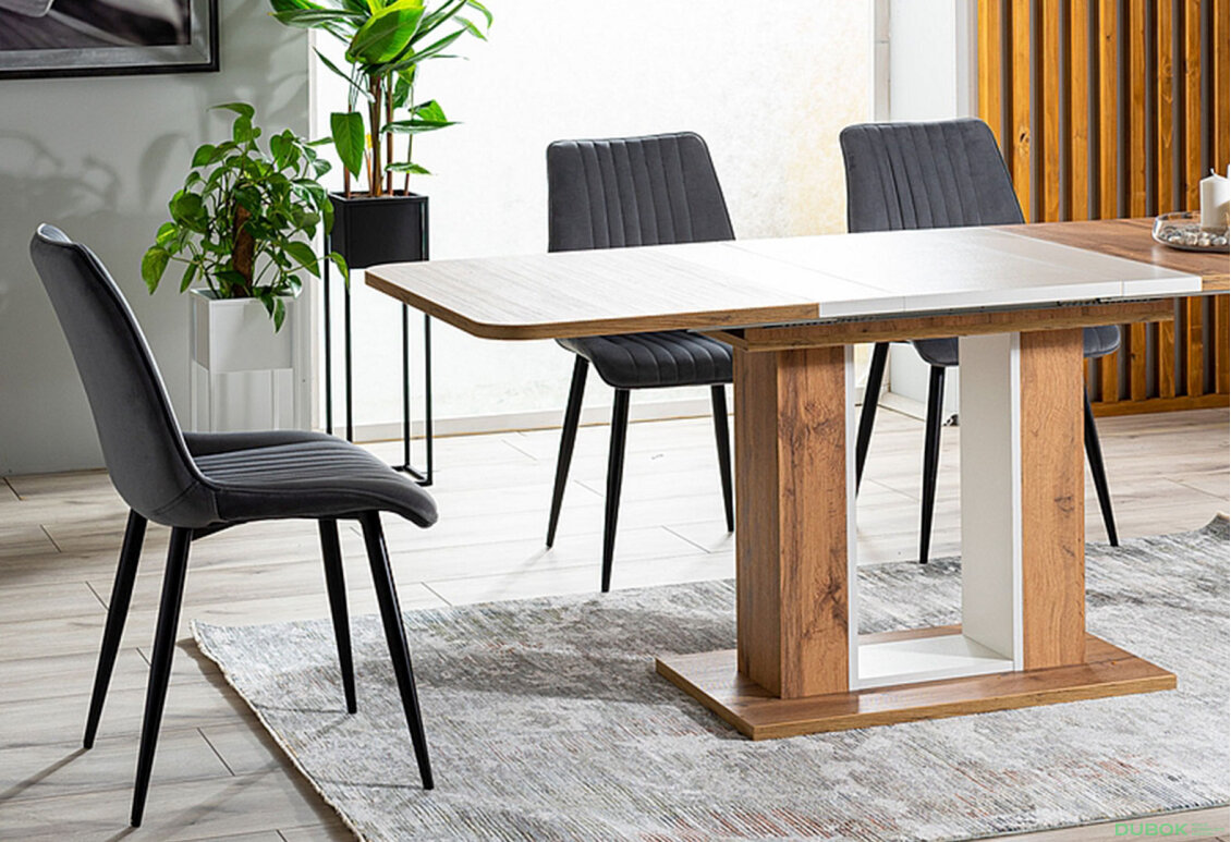Obrázek 4 - Židle Kim Velvet, černý Bluvel 19, kov černá matná