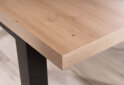 Obrázek 3 - Stůl Presto 140(140+39+39)x80 czarny + 4 židle Axo Velvet černý Bluvel 19