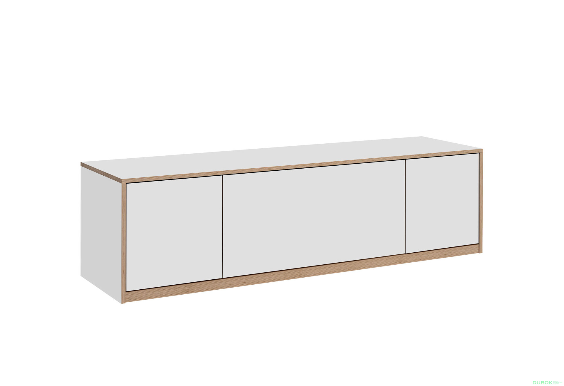 Obrázek 2 - TV stolek 2d1k bílý Complex