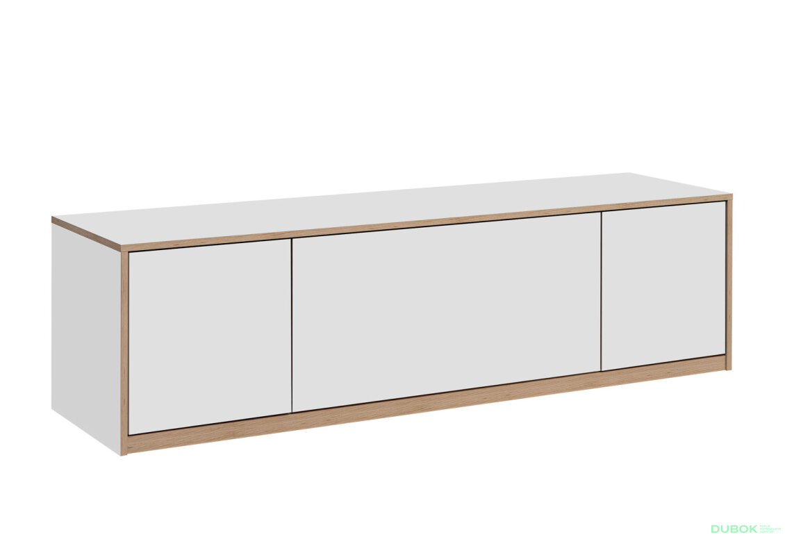 Obrázek 2 - TV stolek 2d1k bílý Complex