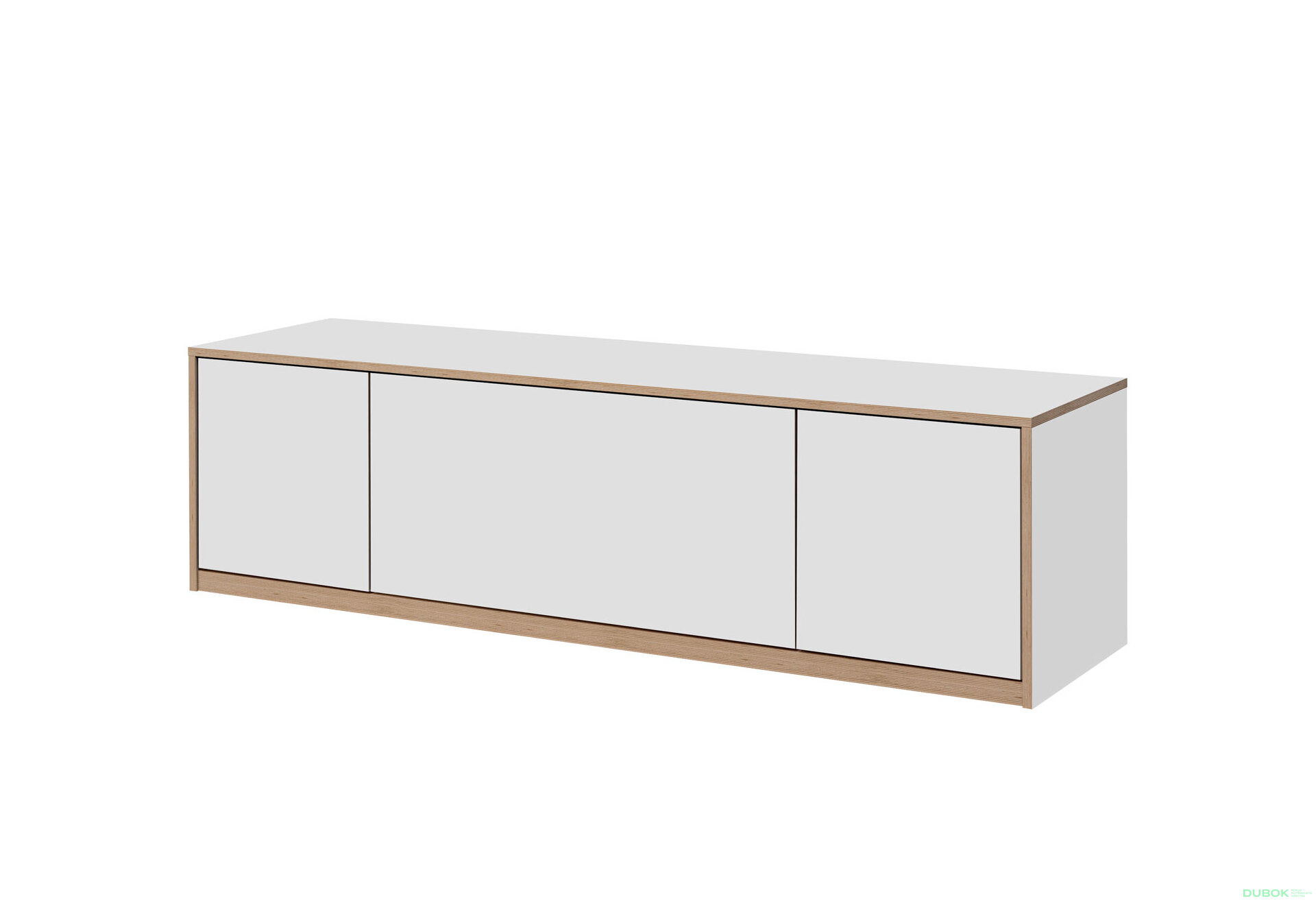 Obrázek 1 - TV stolek 2d1k bílý Complex