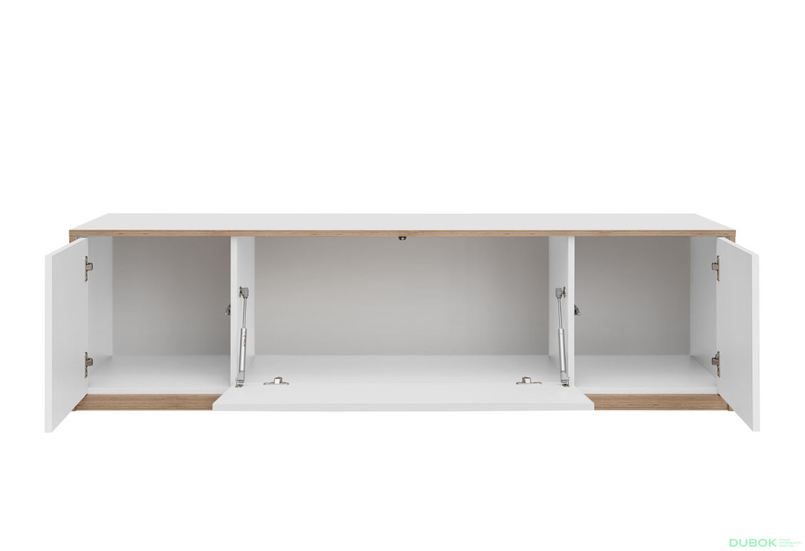 Obrázek 3 - TV stolek 2d1k bílý Complex
