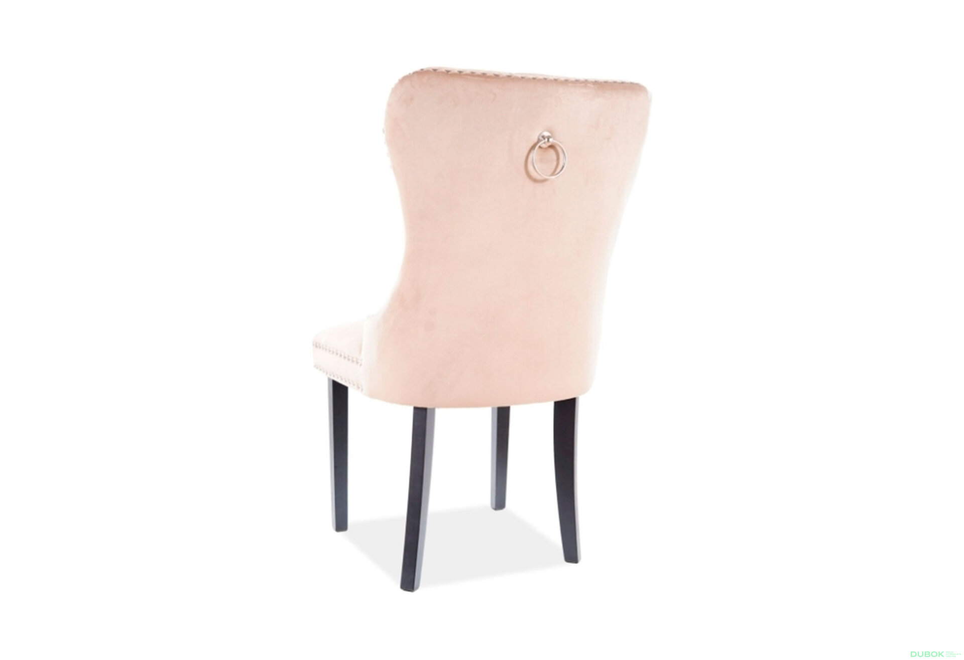 Obrázek 2 - Židle August Velvet béžový Bluvel 28, dřevo, černý