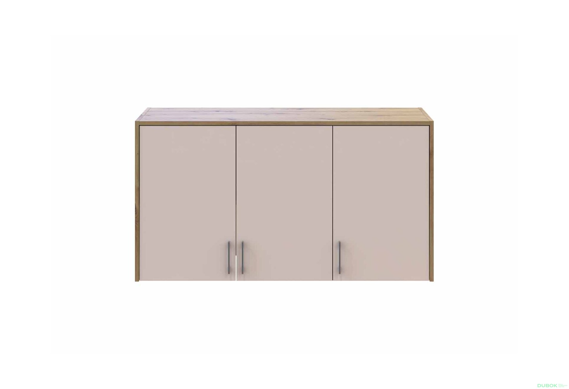 Obrázek 2 - Nástavba Rondi 3 dřevotříska 121x52x65 dub artisan / kašmír