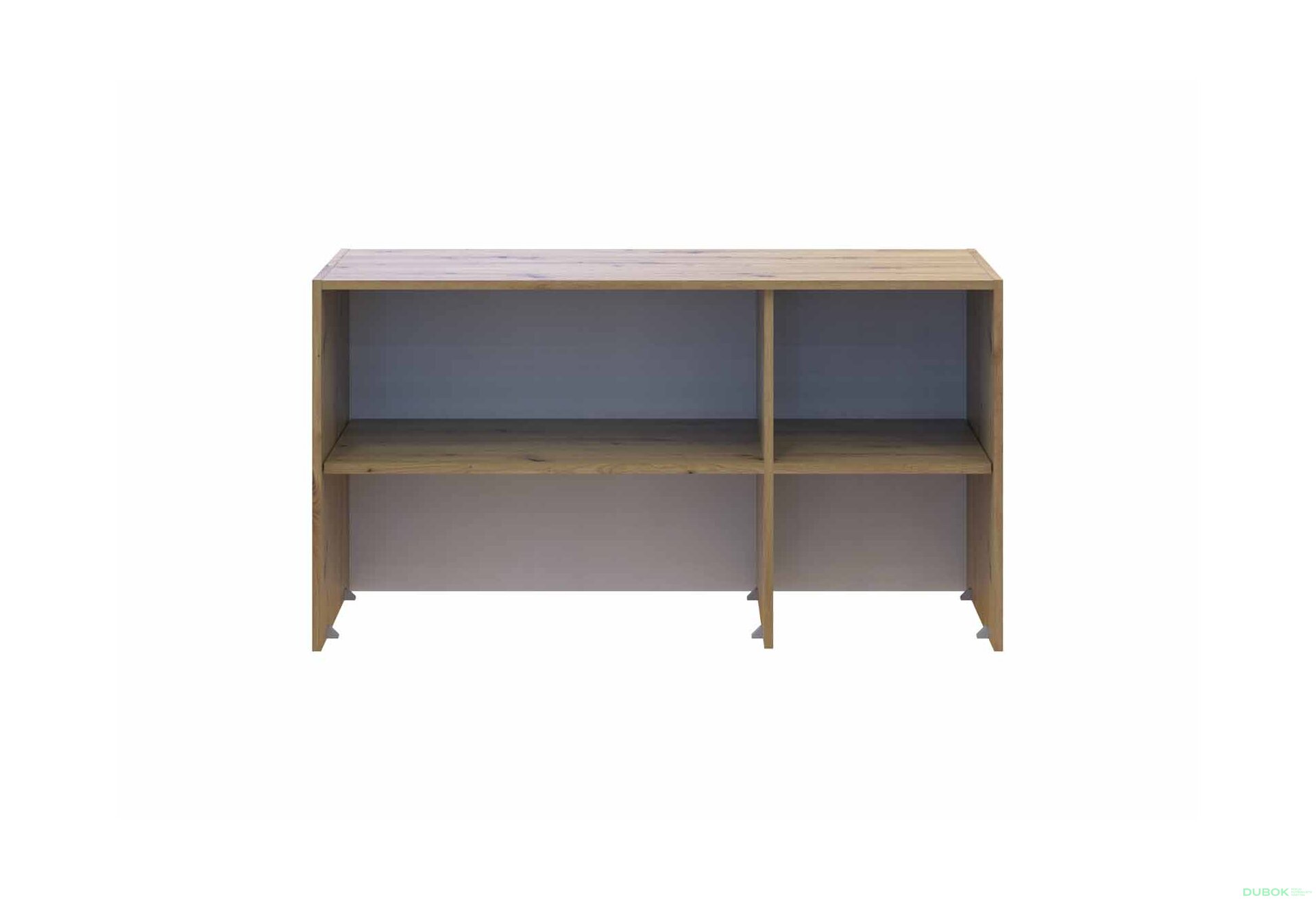 Obrázek 5 - Nástavba Rondi 3 dřevotříska 121x52x65 dub artisan / kašmír