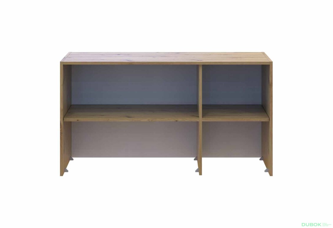 Obrázek 5 - Nástavba Rondi 3 dřevotříska 121x52x65 dub artisan / kašmír